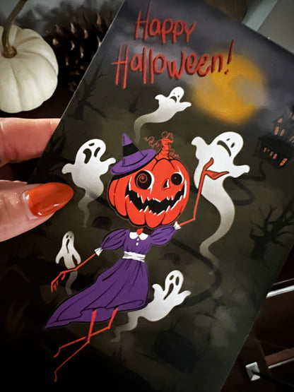 Spooky postal cards