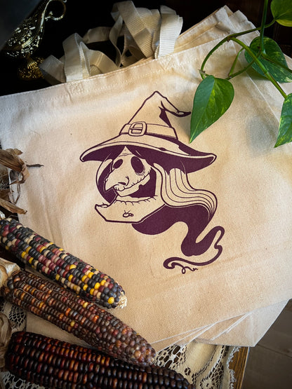 The Old Witch tote bag