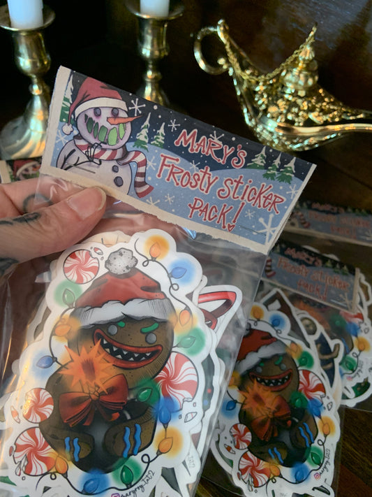 The Mary’s Frosty Sticker Pak !