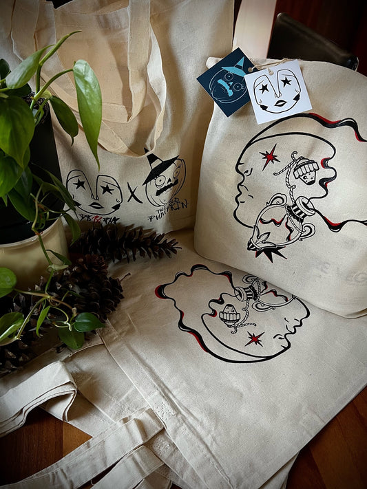 The Let Me Out tote bag